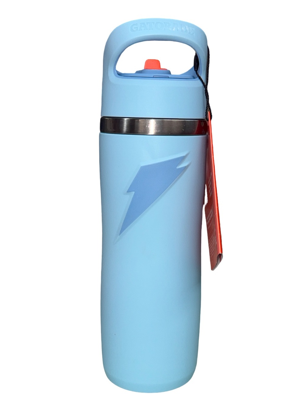 Gatorade 22oz Stainless Steel Water Bottle with Straw - Blue
New with Tag